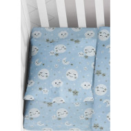 ΜΑΞΙΛΑΡΟΘΗΚΗ ΕΜΠΡΙΜΕ bebe Smile 81 35Χ45 Blue Cotton 100%