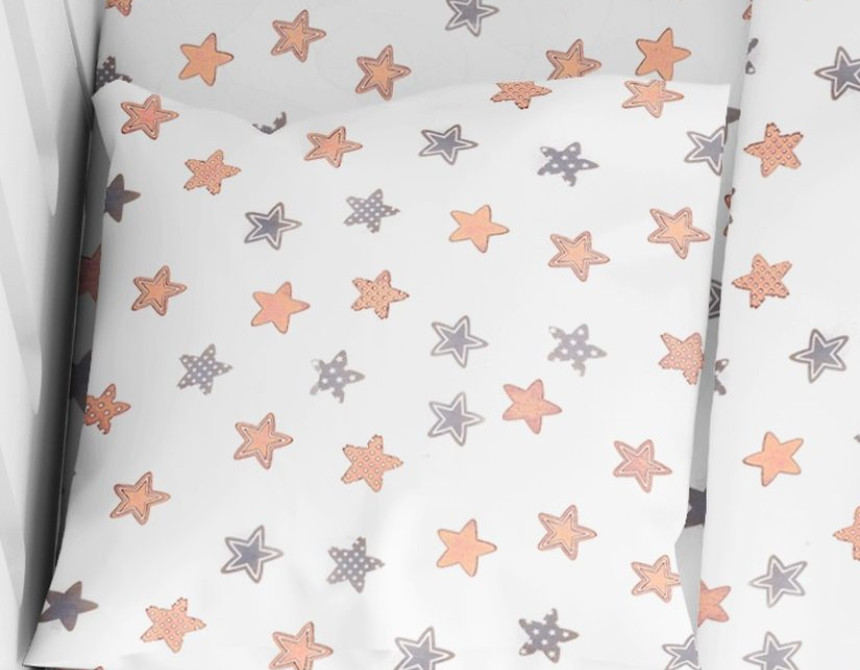 ΜΑΞΙΛΑΡΟΘΗΚΗ ΕΜΠΡΙΜΕ bebe Star 103 35Χ45 Grey Cotton 100%