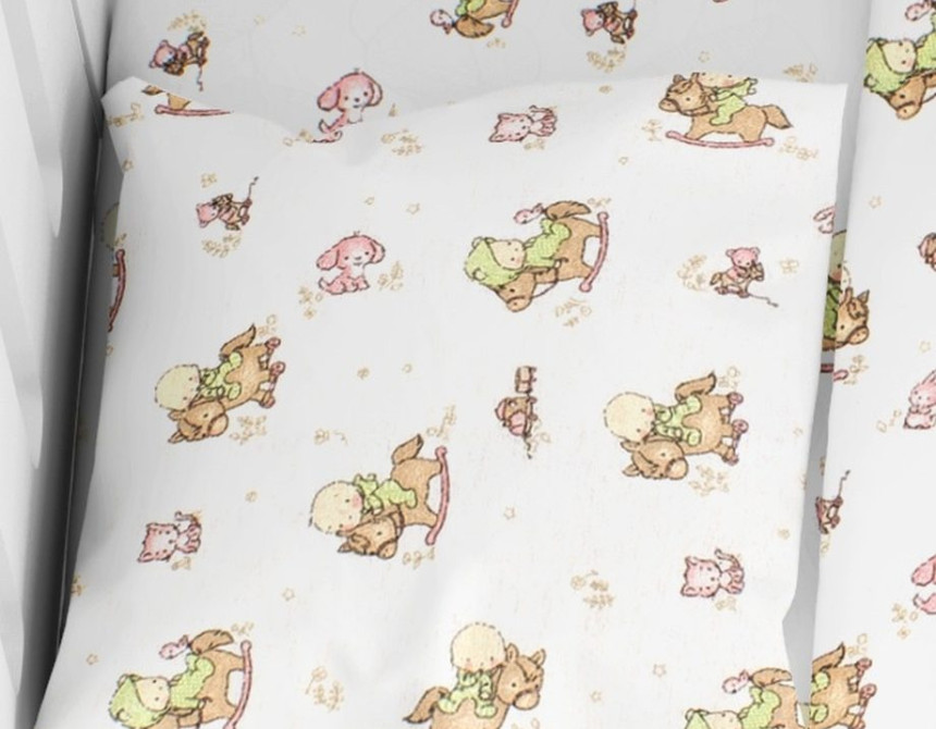 ΜΑΞΙΛΑΡΟΘΗΚΗ ΕΜΠΡΙΜΕ bebe Baby 03 35Χ45  Flannel cotton 100%