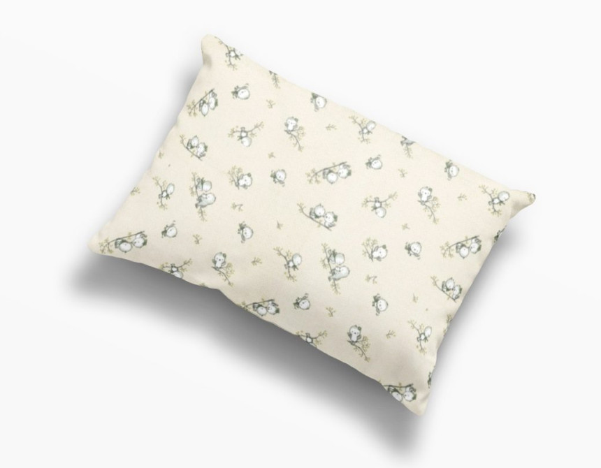 ΜΑΞΙΛΑΡΟΘΗΚΗ ΕΜΠΡΙΜΕ bebe Birds 16 35Χ45 Ecru Flannel cotton 100%