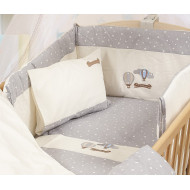 ΠΑΝΤΑ bebe ΑΕΡΟΣΤΑΤΟ 01 0,40X1,92 ΕΚΡΟΥ/ΓΚΡΙ Cotton 100%