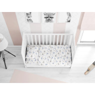 ΠΑΠΛΩΜΑ ΕΜΠΡΙΜΕ bebe Elephant 174 120X160 Blue Cotton 100%