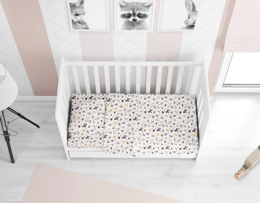 ΠΑΠΛΩΜΑ ΕΜΠΡΙΜΕ bebe Baby 01 120X160 Flannel cotton 100%