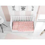 ΠΑΠΛΩΜΑΤΟΘΗΚΗ ΕΜΠΡΙΜΕ bebe Smile 82 120Χ160 Coral Cotton 100%