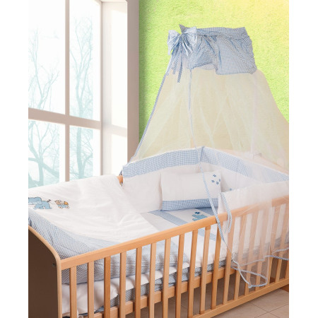 ΠΡΟΙΚΑ ΜΩΡΟΥ 3 τεμ bebe ΕΛΕΦΑΝΤΑΚΙ 18  ΛΕΥΚΟ/ΣΙΕΛ Cotton 100%