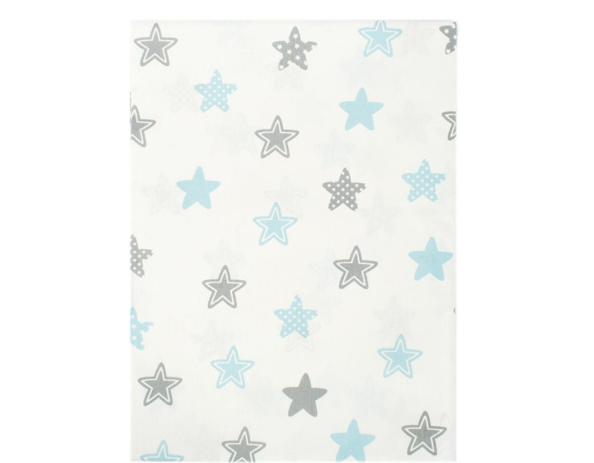 ΣΕΝΤΟΝΑΚΙ ΛΙΚΝΟΥ bebe Star 104 80Χ110 Sky blue Cotton 100%