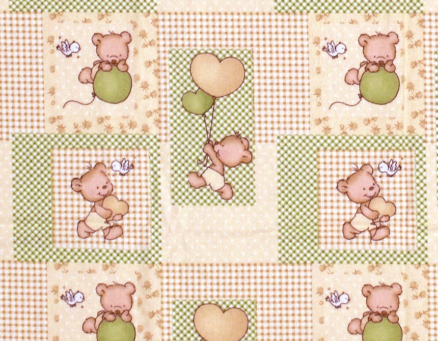 ΣΕΝΤΟΝΑΚΙ ΛΙΚΝΟΥ bebe Baloon 76 80Χ110 Beige Flannel cotton 100%