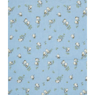 ΣΕΝΤΟΝΑΚΙ ΛΙΚΝΟΥ bebe Birds 14 80Χ110 Sky blue Flannel cotton 100%