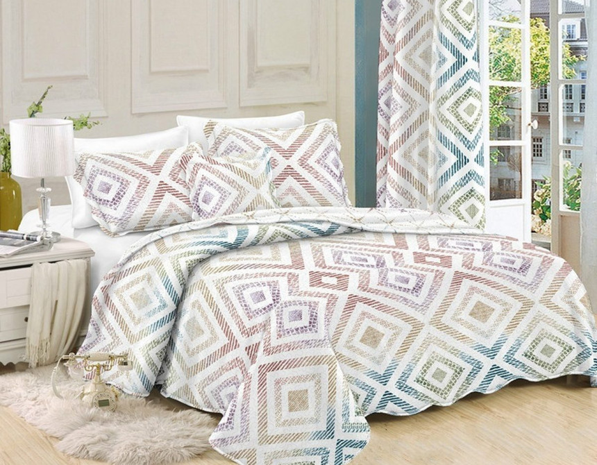 ΚΟΥΒΕΡΛΙ ΣΕΤ 3 τεμ  ΕΜΠΡΙΜΕ 404 220Χ240 Micro-Cotton γέμιση