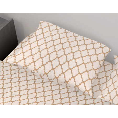 ΜΑΞΙΛΑΡΟΘΗΚΗ ΕΜΠΡΙΜΕ   Windows 151 50Χ70 White-Beige Cotton 100%