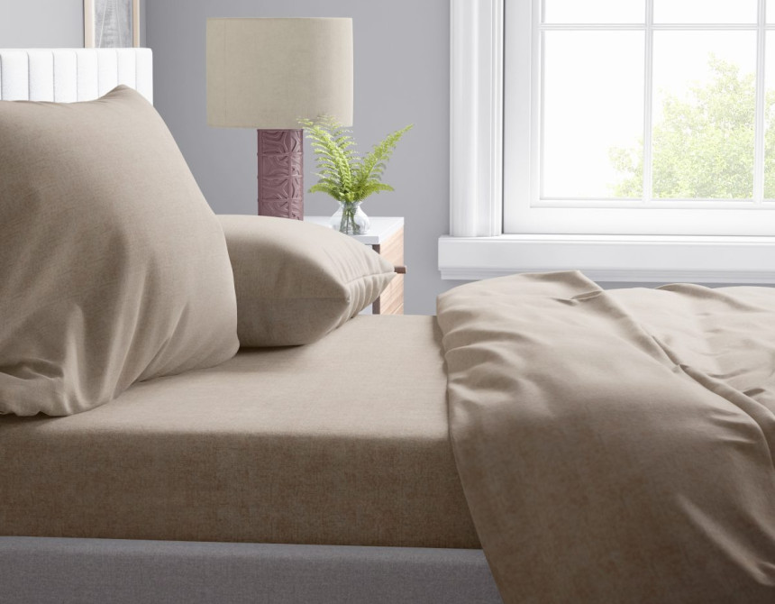ΜΑΞΙΛΑΡΟΘΗΚΗ Μελανζέ 02 50Χ70 Golden Beige Cott/Pol 70/30