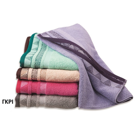 ΠΕΤΣΕΤΑ  ΖΑΚΑΡ ZERO TWIST ΘΑΛΕΙΑ 50Χ90 ΓΚΡΙ Cotton 100%