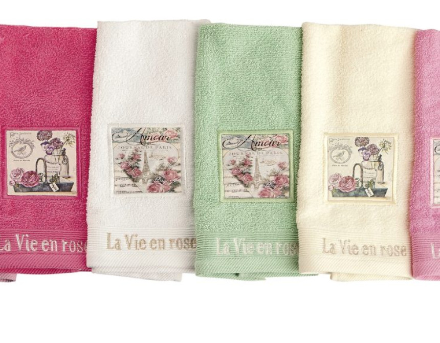 ΠΕΤΣΕΤΑ ΣΕΤ 2 τεμ VINTAGE 02 30X50,50X90 ΡΟΖ Cotton 100%