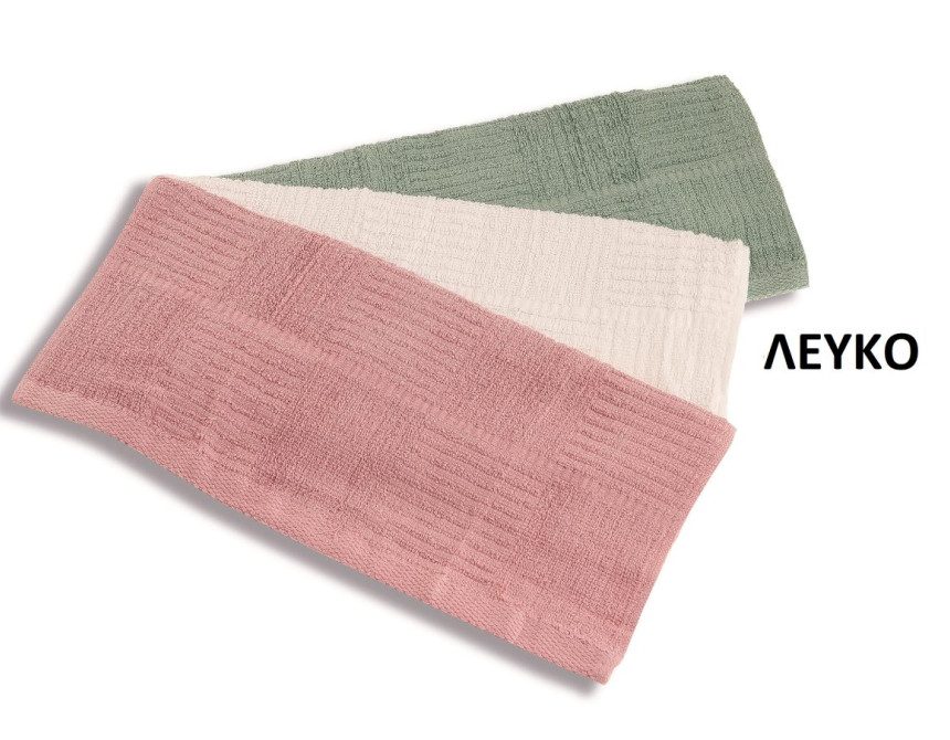 ΠΕΤΣΕΤΑ 40Χ70 ΛΕΥΚΟ Cotton 100%