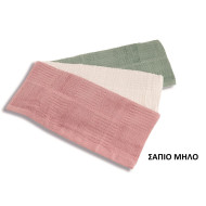 ΠΕΤΣΕΤΑ 40Χ70 ΣΑΠΙΟ ΜΗΛΟ Cotton 100%