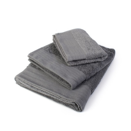 ΠΕΤΣΕΤΑ ΣΕΤ 3 τεμ ΠΕΝΙΕ 500 gsm 40X60,50X100,80X150 ΓΚΡΙ Cotton 100%
