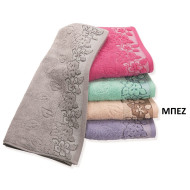 ΠΕΤΣΕΤΑ  ΖΑΚΑΡ ZERO TWIST ΕΡΑΤΩ 70X140 ΜΠΕΖ Cotton 100%