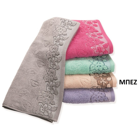ΠΕΤΣΕΤΑ  ΖΑΚΑΡ ZERO TWIST ΕΡΑΤΩ 70X140 ΜΠΕΖ Cotton 100%