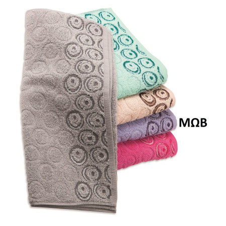 ΠΕΤΣΕΤΑ  ΖΑΚΑΡ ZERO TWIST ΟΥΡΑΝΙΑ 70X140 ΜΩΒ Cotton 100%