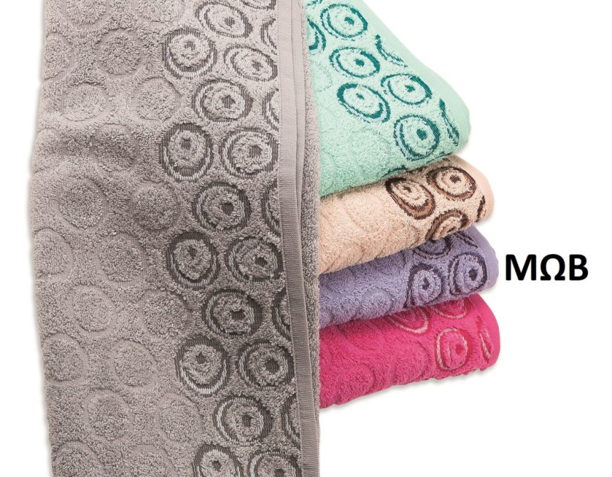 ΠΕΤΣΕΤΑ  ΖΑΚΑΡ ZERO TWIST ΟΥΡΑΝΙΑ 70X140 ΜΩΒ Cotton 100%