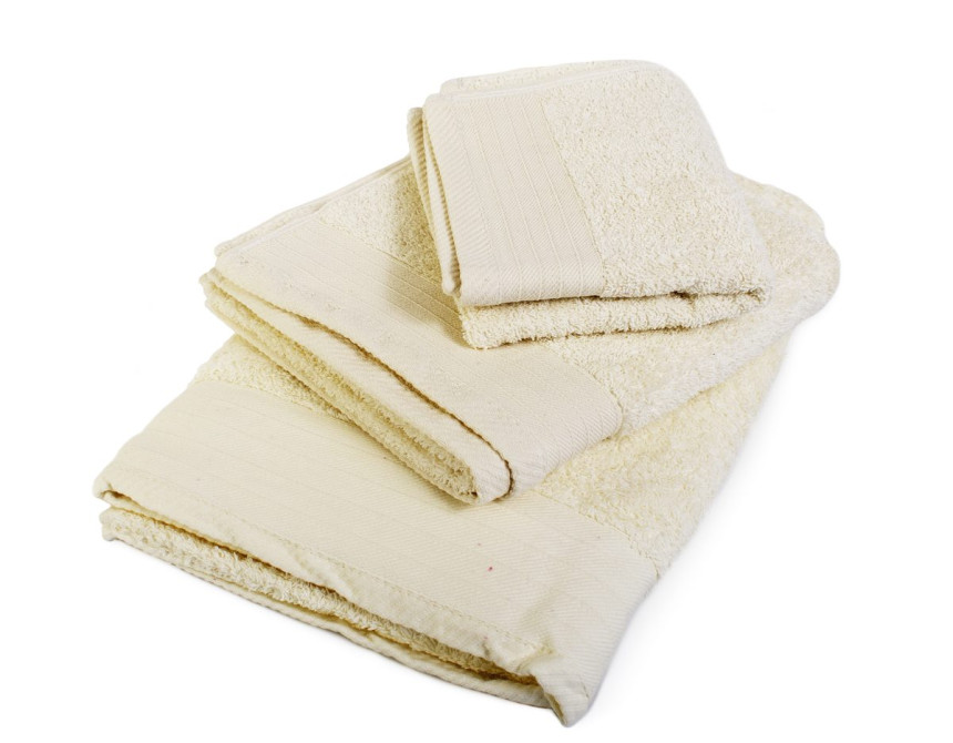 ΠΕΤΣΕΤΑ ΠΕΝΙΕ 500 gsm 80X150 ΕΚΡΟΥ Cotton 100%