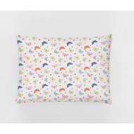ΜΑΞΙΛΑΡΟΘΗΚΗ ΕΜΠΡΙΜΕ kids Butterfly 49 50Χ70 Rotary Print Cotton 100%