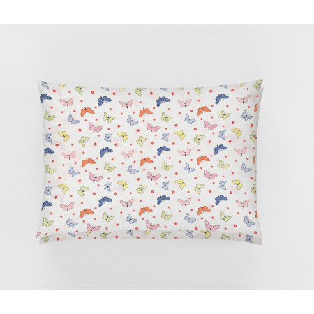 ΜΑΞΙΛΑΡΟΘΗΚΗ ΕΜΠΡΙΜΕ kids Butterfly 49 50Χ70 Rotary Print Cotton 100%