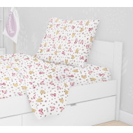 ΜΑΞΙΛΑΡΟΘΗΚΗ ΕΜΠΡΙΜΕ kids Elephant 172 50Χ70 Pink Cotton 100%