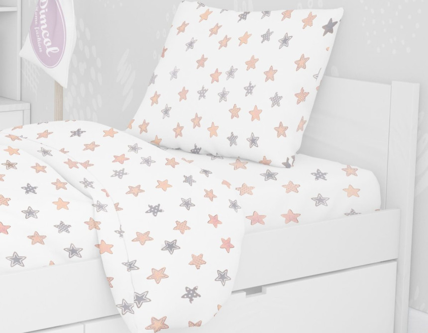 ΜΑΞΙΛΑΡΟΘΗΚΗ ΕΜΠΡΙΜΕ kids Star 103 50Χ70 Grey Cotton 100%