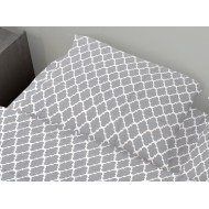 ΜΑΞΙΛΑΡΟΘΗΚΗ ΕΜΠΡΙΜΕ kids Windows 135 50Χ70 Grey Cotton 100%
