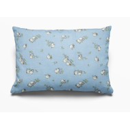 ΜΑΞΙΛΑΡΟΘΗΚΗ ΕΜΠΡΙΜΕ kids Birds 14 50Χ70 Sky blue Flannel cotton 100%