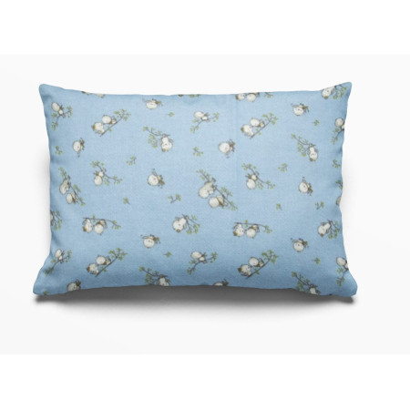 ΜΑΞΙΛΑΡΟΘΗΚΗ ΕΜΠΡΙΜΕ kids Birds 14 50Χ70 Sky blue Flannel cotton 100%