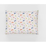 ΜΑΞΙΛΑΡΟΘΗΚΗ ΕΜΠΡΙΜΕ kids Butterfly 49 50Χ70 Rotary Print Flannel cotton 100%
