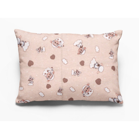 ΜΑΞΙΛΑΡΟΘΗΚΗ ΕΜΠΡΙΜΕ kids Προβατάκι 07 50Χ70 Beige Flannel cotton 100%