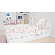 ΣΕΝΤΟΝΙΑ ΕΜΠΡΙΜΕ ΣΕΤ 3 τεμ kids Elephant 172 160Χ240 Pink Cotton 100%