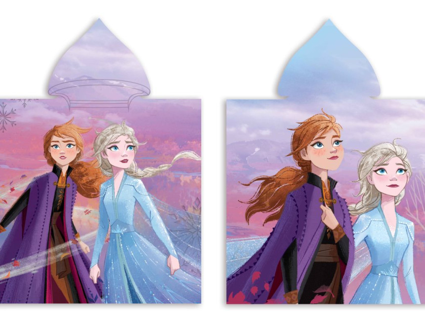 ΠΟΝΤΣΟ ΠΑΡΑΛΙΑΣ DISNEY FROZEN 20 50Χ100 Digital Print Microfiber