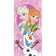 ΠΕΤΣΕΤΑ ΘΑΛΑΣΣΗΣ ΒΕΛΟΥΤΕ DISNEY FROZEN 44 70X140 Digital Print Cotton 100%