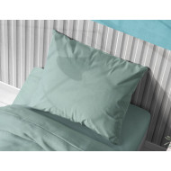 ΜΑΞΙΛΑΡΟΘΗΚΗ Solid 497 50Χ70 Aqua Cotton 100%