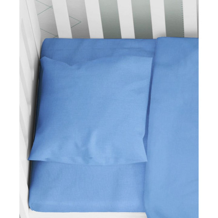 ΜΑΞΙΛΑΡΟΘΗΚΗ bebe Solid 498 35Χ45 Sky blue Cotton 100%