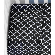 ΜΑΞΙΛΑΡΟΘΗΚΗ ΕΜΠΡΙΜΕ bebe Windows 175 35Χ45 Dark blue-White Cotton 100%