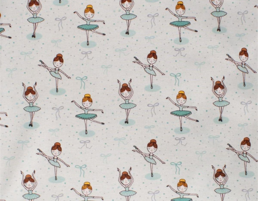 ΠΑΝΑ ΦΑΝΕΛΑ bebe Μπαλαρίνα 166 80X80 Green Flannel Cotton 100%