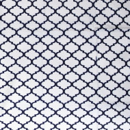 ΣΕΝΤΟΝΑΚΙ ΛΙΚΝΟΥ bebe Windows 176 80Χ110 White-Dark blue Cotton 100%