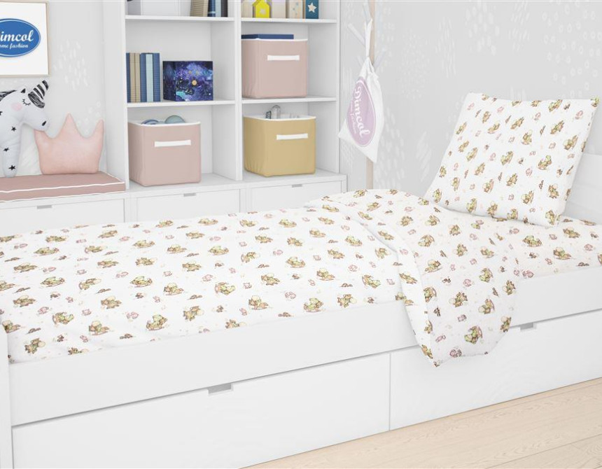 ΣΕΝΤΟΝΙΑ ΕΜΠΡΙΜΕ ΣΕΤ 3 τεμ kids Baby 03 160Χ240 Flannel cotton 100%