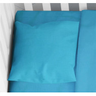 ΜΑΞΙΛΑΡΟΘΗΚΗ bebe Solid 493 35Χ45 Turquoise Cotton 100%