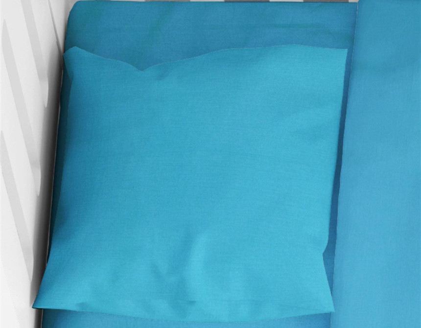 ΜΑΞΙΛΑΡΟΘΗΚΗ bebe Solid 493 35Χ45 Turquoise Cotton 100%