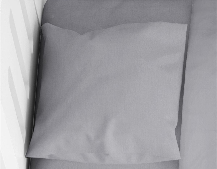 ΜΑΞΙΛΑΡΟΘΗΚΗ bebe Solid 495 35Χ45 Dark grey Cotton 100%