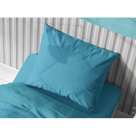 ΜΑΞΙΛΑΡΟΘΗΚΗ Solid 493 50Χ70 Turquoise Cotton 100%