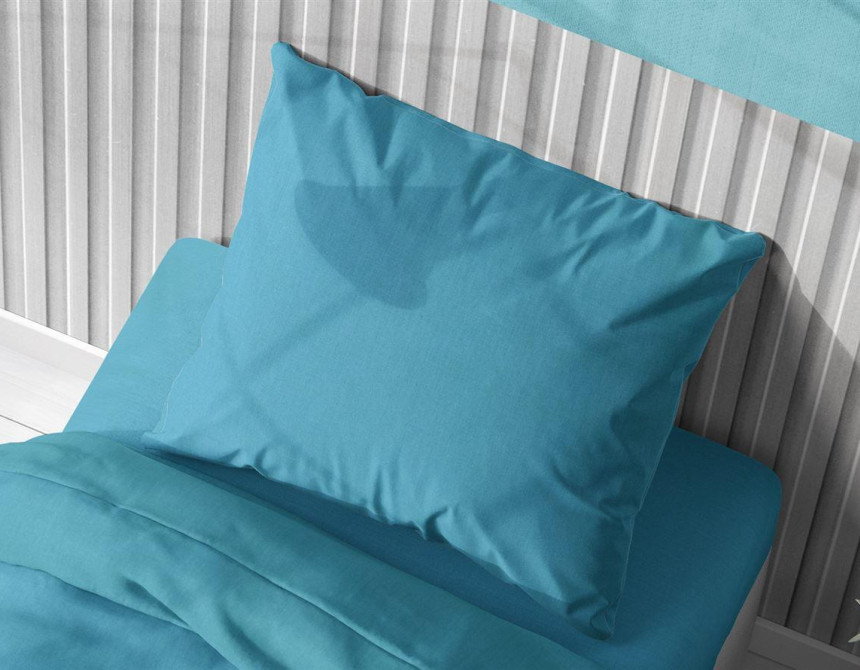 ΜΑΞΙΛΑΡΟΘΗΚΗ Solid 493 50Χ70 Turquoise Cotton 100%