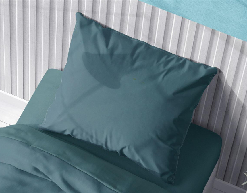 ΜΑΞΙΛΑΡΟΘΗΚΗ Solid 494 50Χ70 Petrol Cotton 100%