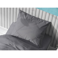 ΜΑΞΙΛΑΡΟΘΗΚΗ Solid 495 50Χ70 Dark grey Cotton 100%